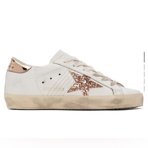 Golden Goose Superstar sneakers White, Ice, Rose Pink NIB Auth